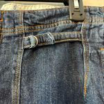 Pilcro anthropologie denim jean shorts with belted details and elastic waist 28 Blue Photo 6