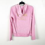PINK - Victoria's Secret PINK VICTORIA’S SECRET Vintage ‘86 The Pink World Tour Velour Hood Zip Jacket Photo 7