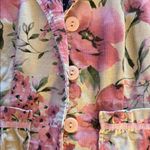 Vintage, “Tempted”, Corduroy Pink Floral Women's Blazer Photo 2