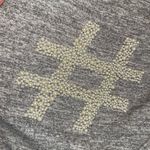 Lane Bryant  grey gray blunt short sleeve shirt top Photo 1