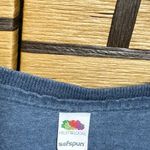 Fruit of the Loom  Navy USA Burnout Tee Size Small Photo 3