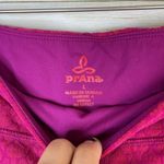 prAna  Hot Pink Magenta Purple Patterned Cropped Bermuda Knee Length Yoga Pants Photo 2