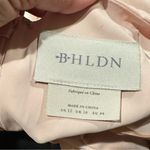 Anthropologie ANTHRO BHLDN CORSETED PINK LONG RUCHE SIDE LINED MAXI CRISS CROSS CROSS DRESS Photo 5