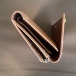 Coach leather Brown long Wallet, Established 1941 with a check holder Photo 10