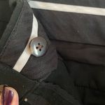 Ann Taylor  6P Black Crop Pants with Lace Bottom - has pockets Photo 6