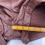 Faux Leather Shorts M Brown Size M Photo 5