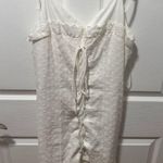 Etophe studios Elegant Cream Lace Mini Dress Photo 0