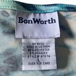 {BNWOT} ~ BON WORTH ~ Open front ~ beautiful blues ~ blouse Photo 5