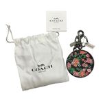 Coach New 2016 Floral Mirror Keychain Photo 0