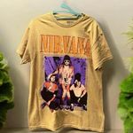 Nirvana Unisex  Band Graphic Tee Medium Photo 0