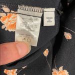 Flynn Skye EUC  black floral camisole tank Photo 4