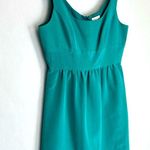 Shoshanna  Textured Emerald Green Taffeta A-Line Cocktail Party Dress Size 8 Photo 2