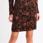 Chelsea 28 Puff Sleeve Satin Floral Dress NWT Size Small Photo 0