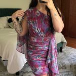 Luxxel One Shoulder Drape Dress Photo 2