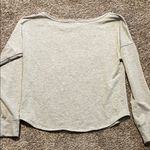 Burn Boot Camp Women’s Lightweight Gray Cropped Sweatshirt Large Photo 7