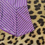 Banana Republic Purple Asymmetrical Midi Skirt Photo 9