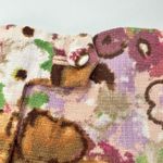 J. Crew Women's Chino Brown Pink Floral Watercolor Shorts Cotton Spandex Size 2 Photo 3