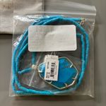 Kendra Scott  Beatrix Aqua Blue Howlite Pendant Necklace New with tags! Photo 9