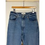 Abercrombie & Fitch The 90s Relaxed Jean Distressed Hem Curve Love Medium Sz 30 Photo 5