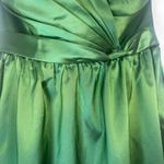 Alfred Angelo Strapless Formal Dress Fit & Flare Satin Size 10 Prom Bridesmaid Photo 4