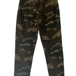 American Eagle  Super Stretch Green Camo Corduroy High Rise Mom Jeans Size 0 Photo 1