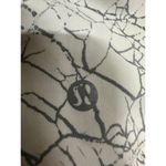 Lululemon Wunder Train Cropped Long Sleeve Shirt Thread Dye White Black Size S/M Photo 5