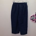 Briggs New York Briggs vintage navy blue casual pull on capris pants Photo 3