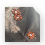 Lucky Brand Vintage Y2K: Lucky š Asian Koi Floral Embroidered Sweatpants š Faded Black š M Photo 13