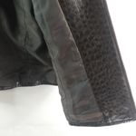 Ellen Tracy Company  10 Chocolate Alligator Vest Photo 6