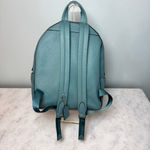 Coach 14468 Campus Leather Backpack Teal Authenticated Photo 1