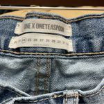 One Teaspoon ONE X  Awesome Baggies Medium Rise Jeans 24 Y2K Casual Distressed Photo 4