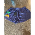 ONIA  Shorts Womens Large Navy Blue Shadown Aleen Paradise Hut New Photo 6