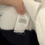 Tanya Taylor  Callie French Terry Sweater Pleated Side Skirt Navy Blue Dress‎ Photo 5