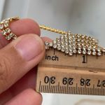 5 pieces gold tone Bollywood jewellery set in excellent condition Photo 8