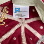 Cabela's Cabela’s Burgundy Red Khaki Tan Cotton Canvas Adjustable Back Baseball Hat Photo 5