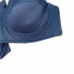 Echo Solid Black Tie Back Bikini Swim Top Women's Size Large Photo 3