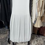 Marella Norcia White Ribbed Knit Maxi Jumper Dress Size M Photo 15