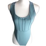 Boohoo Sculpt Elastic Tape Scoop Neck Criss Cross Bodysuit Photo 70