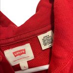 Levi's Levi’s red full zip hoodie sweatshirt jacket size large Photo 1