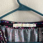 Marie Oliver [] Purple Hendrix Confetti Print Blouse- Size Large Photo 5