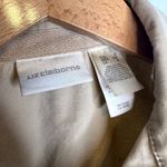 Liz Claiborne Cotton Khaki Utility Field Jacket Size Small Photo 2