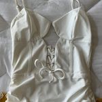 Tiger Mist White Cut Out Mini Dress Photo 7
