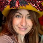 Vintage Bollman Hat Co. Doeskin Mustard Yellow Wool Felt Hat Medium Sequins Photo 7