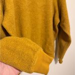 Outdoor Voices  MegaFleece Sweatshirt Womens Medium Wool Crewneck Gold Yellow Photo 6