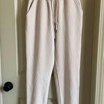 Rib Knit Cardigan & Sweatpants Set in Oatmeal Photo 5