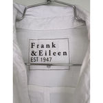 NWOT Frank & Eileen Ireland Italian Linen Button Up Romper Playsuit Utility XXS White Photo 9