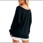 We The Free Free People Women's Santa Clara Thermal Top Size Black Size M Photo 1