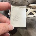 3.1 Phillip Lim 3.1 Philip Lim Silk Dress Size 8 Short Sleeve Belted A-Line Mini Pockets Taupe Photo 12