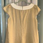 Calypso St. Barth  Size L Beige Linen Dress with Sequined Neckline Photo 7