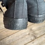 Black womens size 8 or Men’s size 4 converse basketball shoes Photo 6